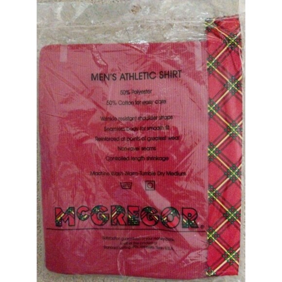 Vintage MacGregor Tank Top Men’s X-Large USA Red - Picture 3 of 5